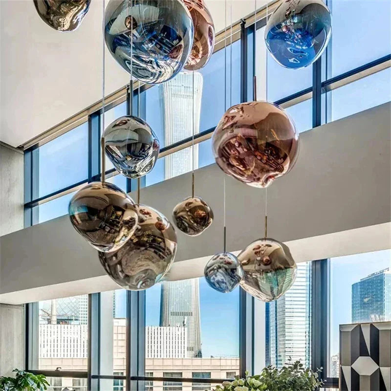 Decorbites™ Glas-Hängeleuchten: Nordische Küchen-Schlafzimmer-Wohnzimmer-Esszimmer-Kronleuchter-Armatur
