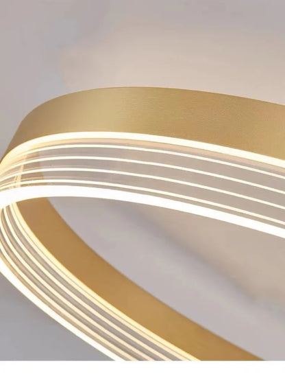 Decorbites™ Acryl-Runder-Ring-Deckenleuchte LED-Kronleuchter Modernes Minimalismus für Wohnzimmer und Küche