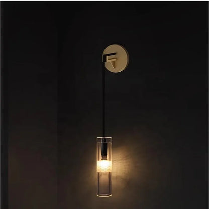Decorbites™ Goldene Glaswandlampe: Luxuriöse postmoderne Wandlampen für Hotel, Villa, Wohnzimmer, Gang