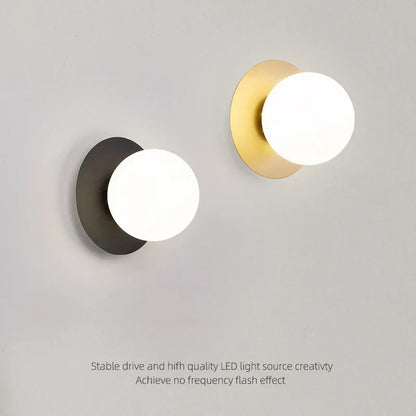DecorBites™ LED Wall Sconce Bedroom Lamp with 9w Bulb for Home Living Room
