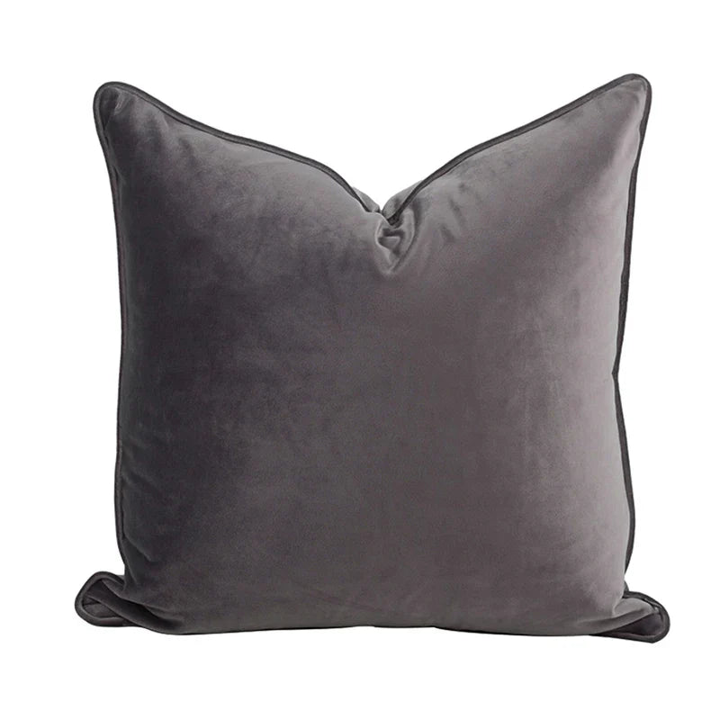 DecorBites™ Circus Retro Throw Pillow Cover with Tassels 45x45 Eclectic Home Decor