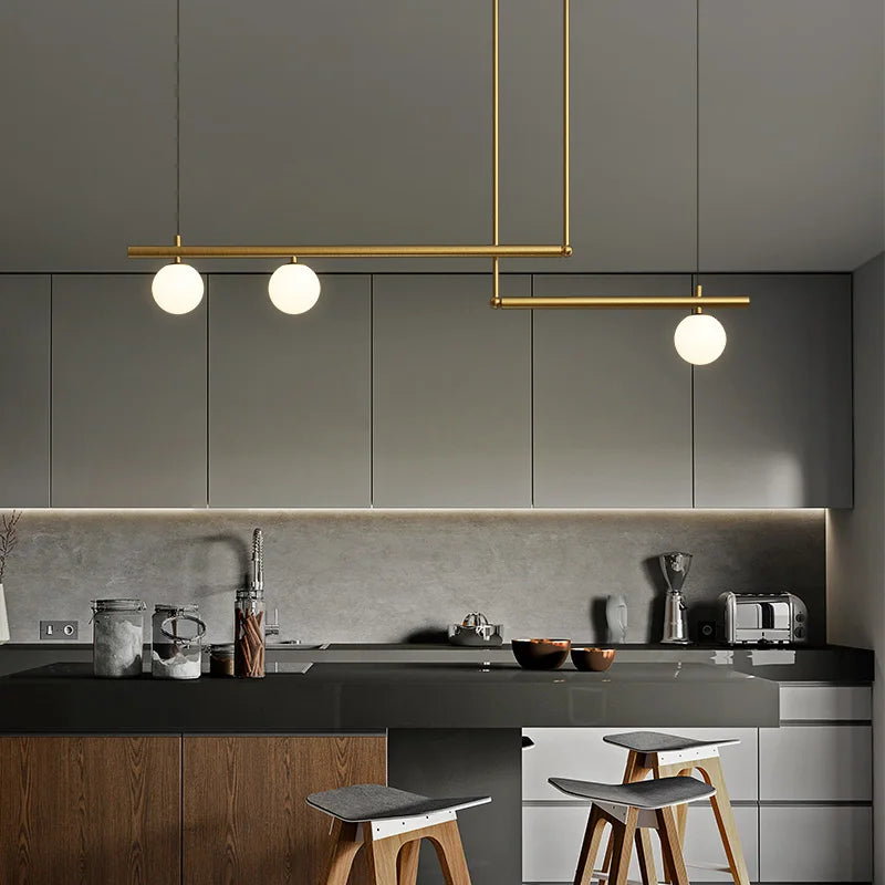 Minimalist Linear Pendant Light