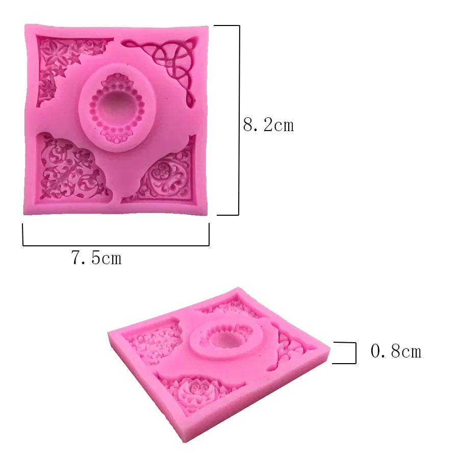 Silicone Lace Embossing Mold