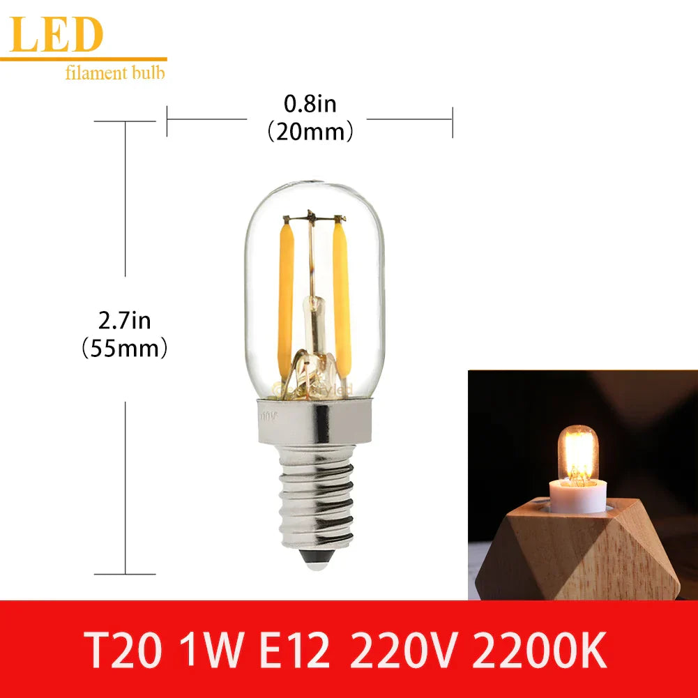 Clear Glass Vintage Bulb