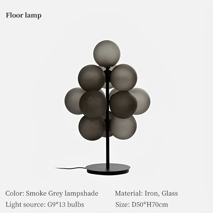 Decorbites™ Trauben-Kronleuchter: Moderne Glasball-Pendantlampe für Wohnzimmer und Schlafzimmer