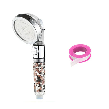 Decorbites™ Hochdruck-Duschkopf-Set mit Metallpaneel und Negativ-Ion-Filter