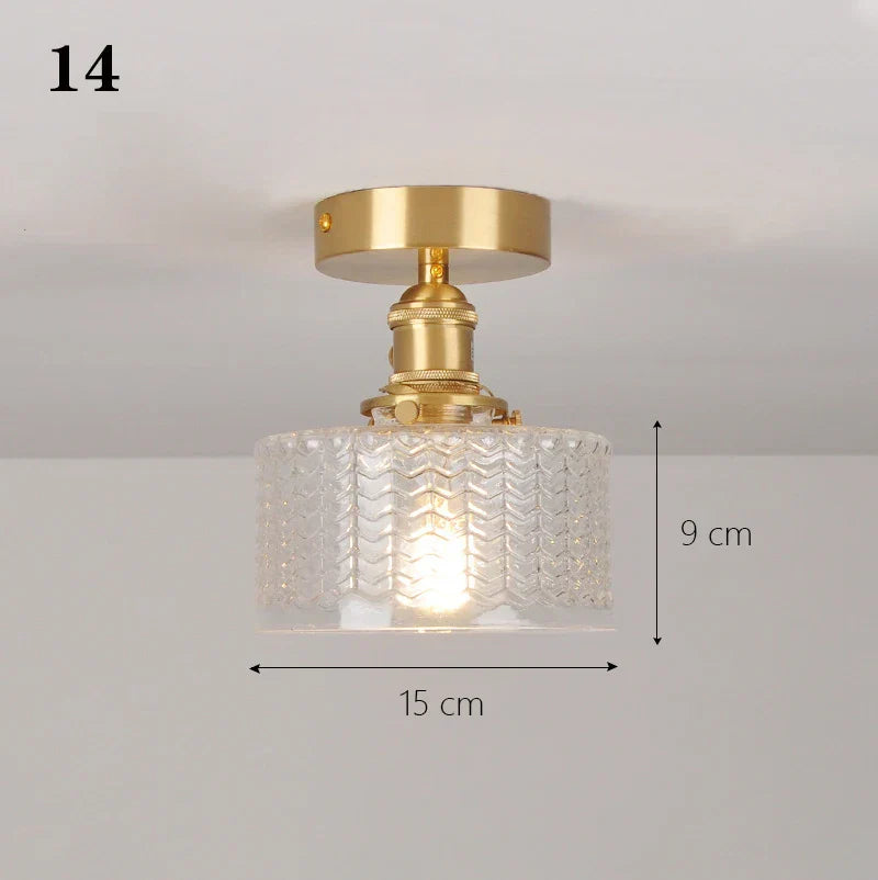 Decorbites™ Glas-Schirm-Hängeleuchte für Küchen-Gang-Schlafzimmer LED-Leuchten-Armaturen