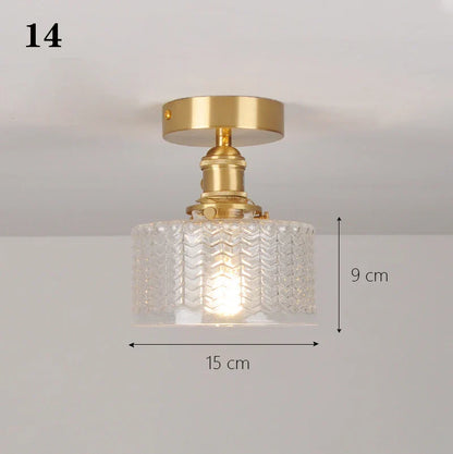 Decorbites™ Glas-Schirm-Hängeleuchte für Küchen-Gang-Schlafzimmer LED-Leuchten-Armaturen