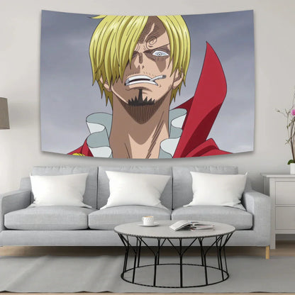 DecorBites™ Anime One Piece Character Canvas Tapestry for Bohemian Wall Decor