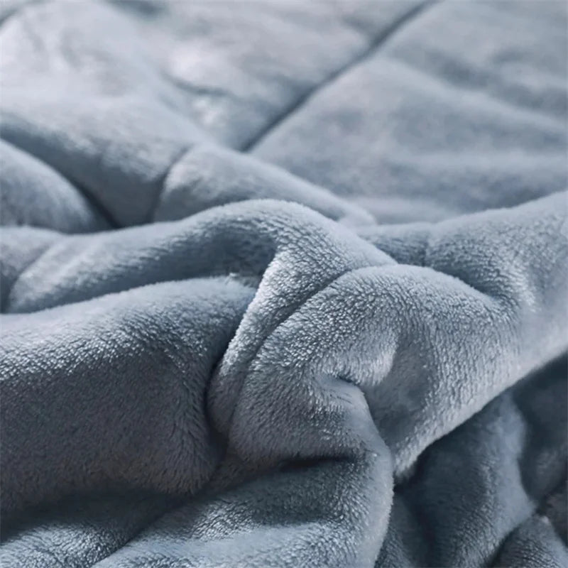 Decorbites™ Kuscheliges Korallen-Fleece-Doppelbettdecken - Superweiche Plüschdecke