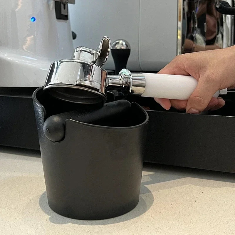 Decorbites™ Espressoklopfbox mit abnehmbarem Stab und rutschfester Basis