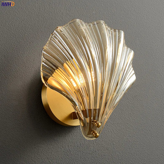 Decorbites™ Glas-Kupfer-LED-Wandleuchte für die Innenraumgestaltung im Zuhause – Moderne nordische Wandlampe
