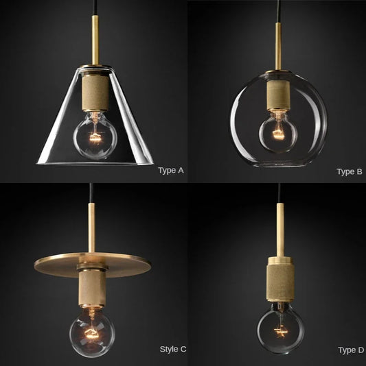 Decorbites™ Gold LED Anhängerlampe – Luxuriöses nordisches Retro-Design