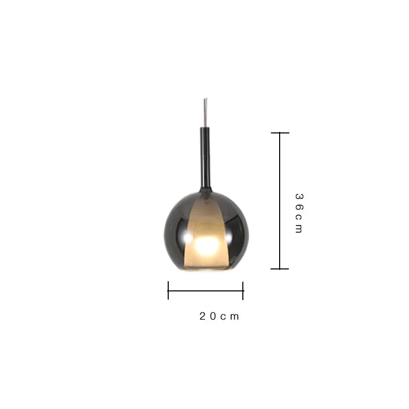 Decorbites™ Designer-Glas-Hängeleuchte für Esszimmer, Küche, Loft und Heimdekoration