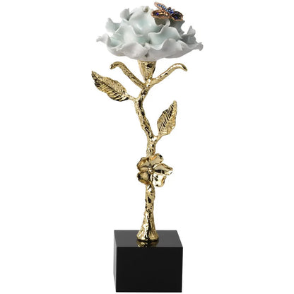 Decorbites™ Kristall-Rosen-Dekoration, Lichtluxus-Geschenke, Dekoration für TV- und Weinkabinett, Büroornamente.