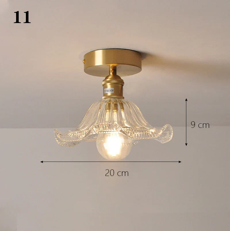 Decorbites™ Glas-Schirm-Hängeleuchte für Küchen-Gang-Schlafzimmer LED-Leuchten-Armaturen