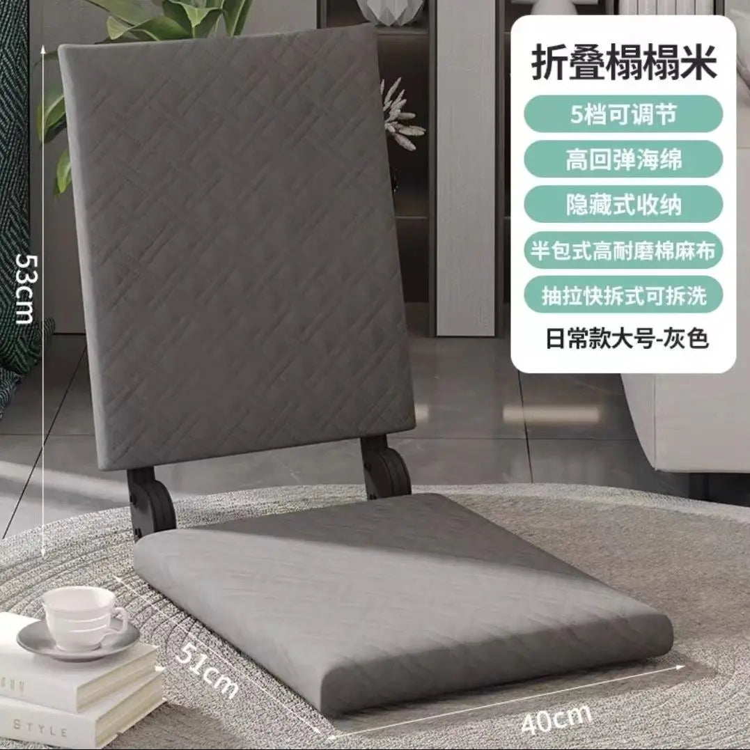 Decorbites™ Japanisches Tatami-Sitz-Sofa mit Liegefunktion für Schlafzimmer und Erkerfenster