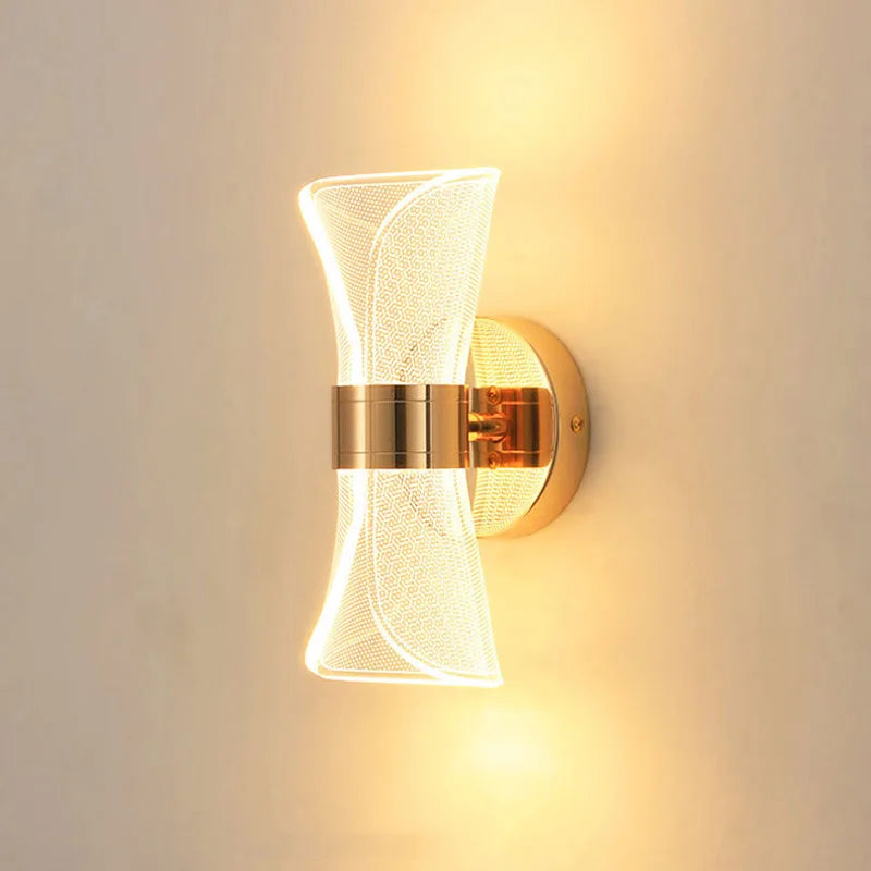 Decorbites™ Gold Nordic Acryl-LED-Wandleuchten für Schlafzimmer und Wohnzimmerdekoration
