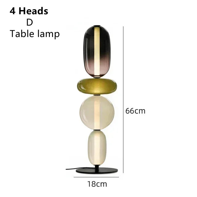 Decorbites™ Glasbodenleuchte LED Tischlampe – Italienisches Design Hohe Qualität