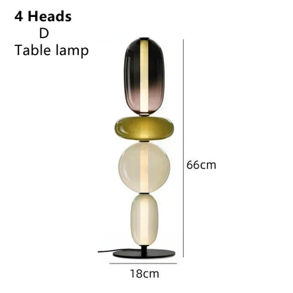 Decorbites™ Glasbodenleuchte LED Tischlampe – Italienisches Design Hohe Qualität