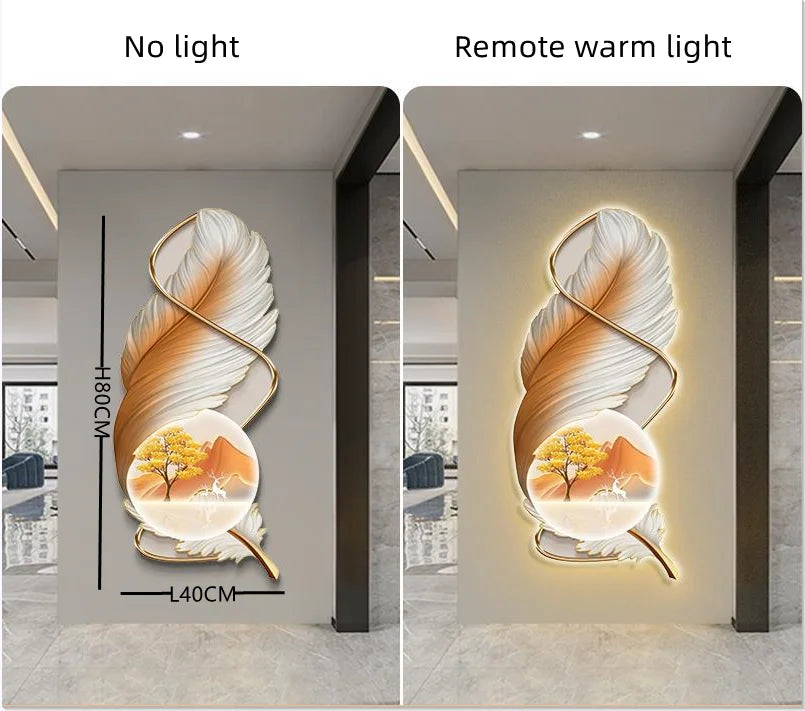 Decorbites™ LED-Wandleuchte: Moderne kreative Dekoration für Schlafzimmer, Wohnzimmer, Arbeitszimmer, Treppenhaus