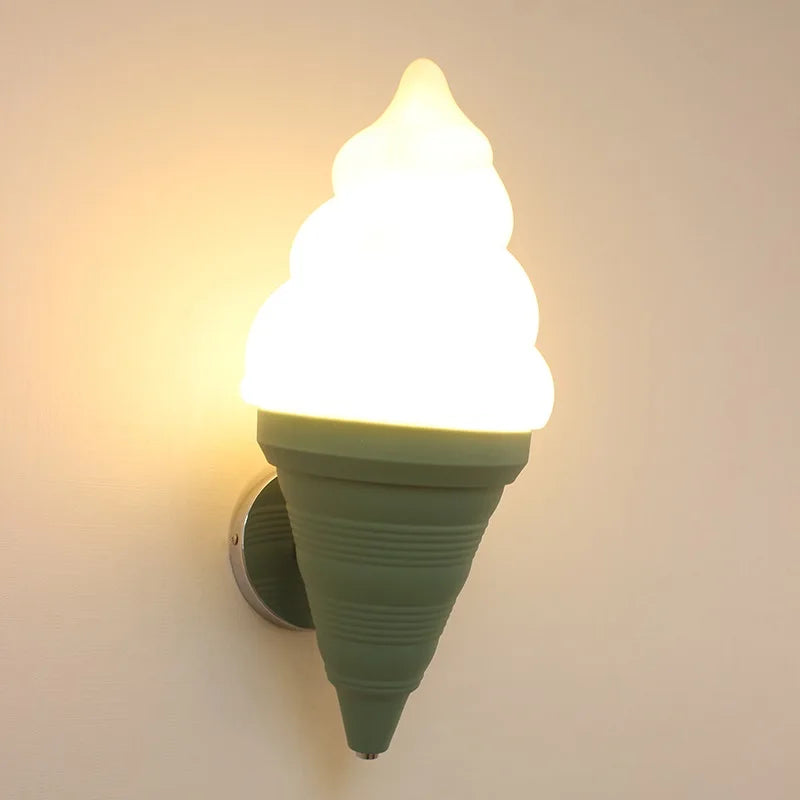 Decorbites™ Eiscreme LED Wandleuchte: Moderne Beleuchtung für Kinderzimmer & Bar