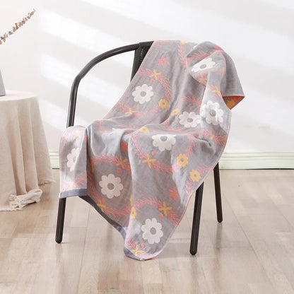 Decorbites™ Baumwoll-Badhandtuch - Weich & Schnell Trocknend - 70x140 cm