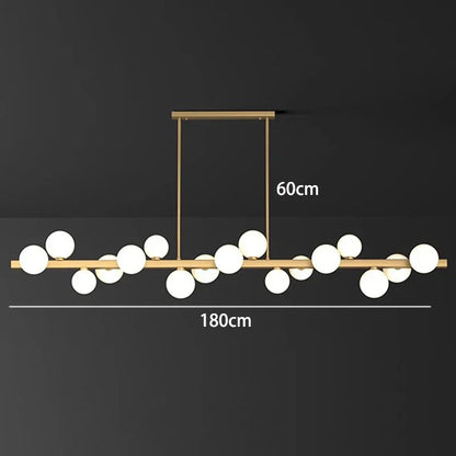 DecorBites™ LED Pendant Chandeliers for Modern Home Decor and Indoor Lighting