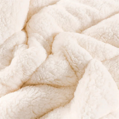 Decorbites™ Kuscheliges Korallen-Fleece-Doppelbettdecken - Superweiche Plüschdecke