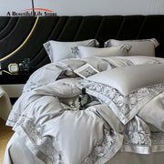 White Egyptian Cotton Bedding 1500TC Queen