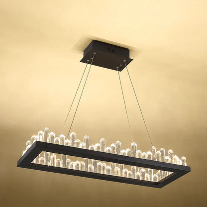 Decorbites™ Crystal-LED-Hängeleuchten: Moderne Gold-Schwarz-Industrielle Lampe für stilvolle Beleuchtung