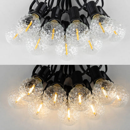 Decorbites™ Dimmbare LED G40 Lichterkette | 50FT 65FT Verbindbare Außen-Feenkette