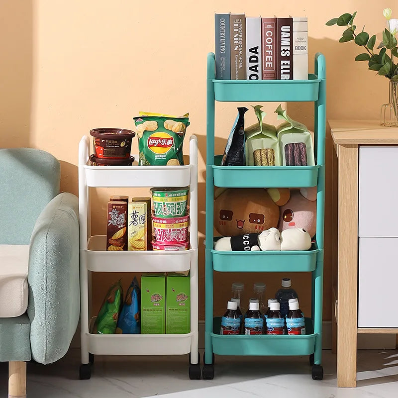 Metal Rolling Storage Cart