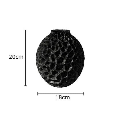 DecorBites™ Honeycomb Vase: Creative Desk Decoration with Artificial Flowers