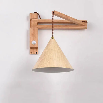 Decorbites™ Japanischer Stil Wind-Wandlampe, ausziehbarer klappbarer Nachttischlampen