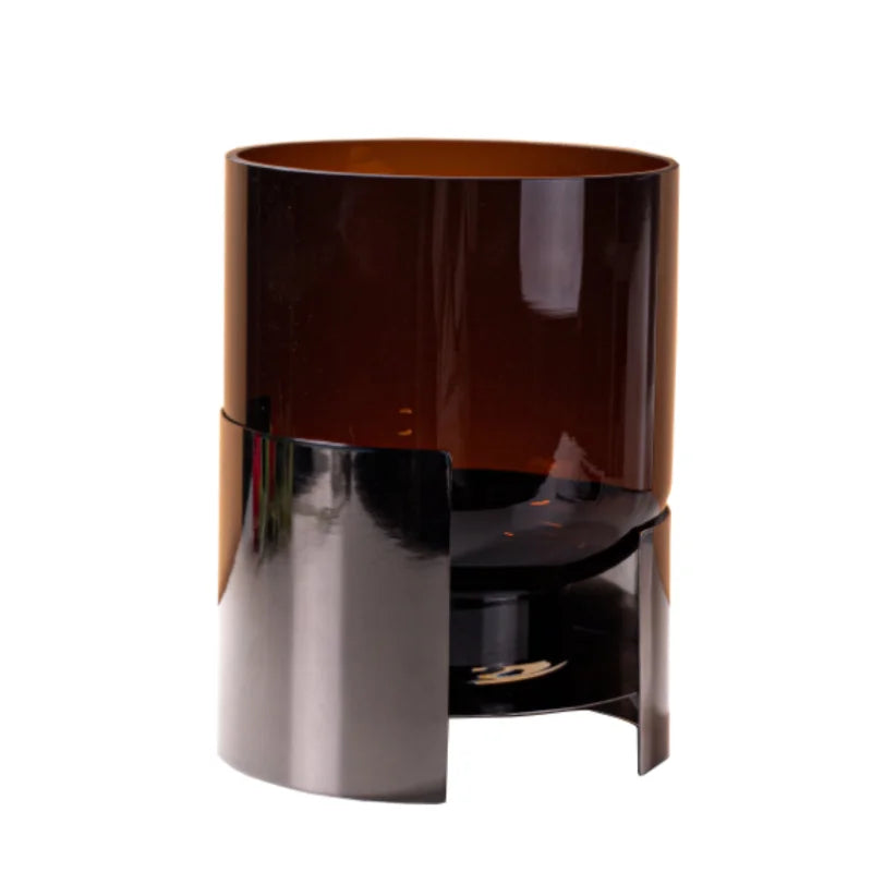 Decorbites™ Bernsteinglas-Vase: Stilvolles Terrarium- und Raumdekoration-Zubehör