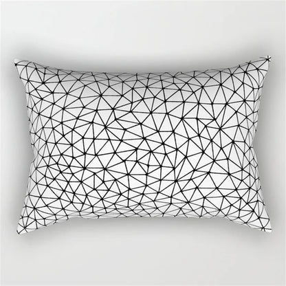 Decorbites™ Geometrisches Wellenlinien-Taljen-Kissenbezug-Set