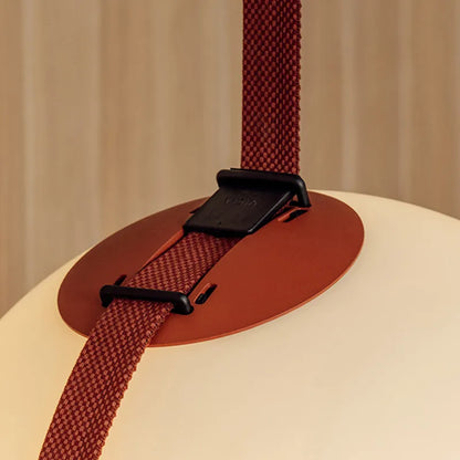 Decorbites™ Glasball-LED-Hängeleuchte – Schwarz Orange, trendiges Design für Innenbeleuchtung