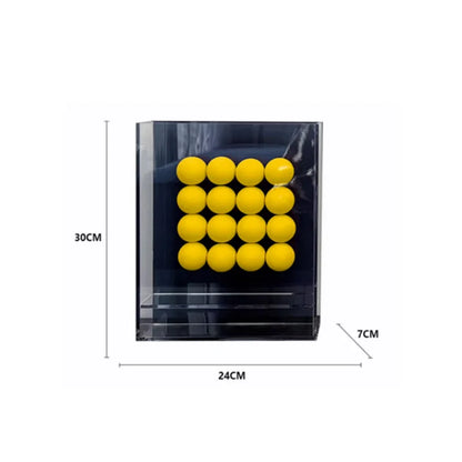 DecorBites™ Geometric Abstract Acrylic Ball Ornament in Decorative Painting Frame