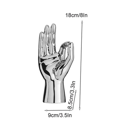 Decorbites™ Hand-Liebesgeste-Figur Skulptur für Zuhause und Schreibtisch-Dekoration