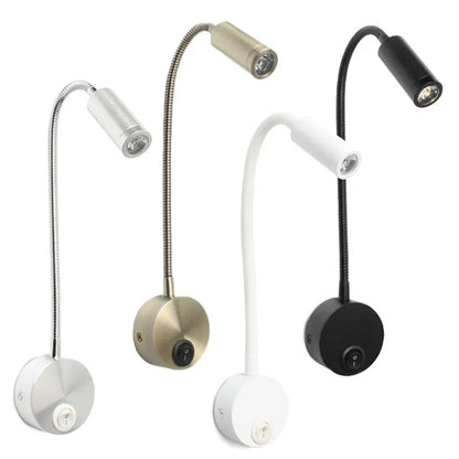 Decorbites™ LED Nachttisch-Wandleuchte 3W Leselampe Nachtlicht Armatur