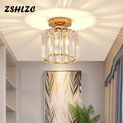DecorBites™ Crystal LED Chandelier Ceiling Light for Home Decor & Lighting in Various Rooms