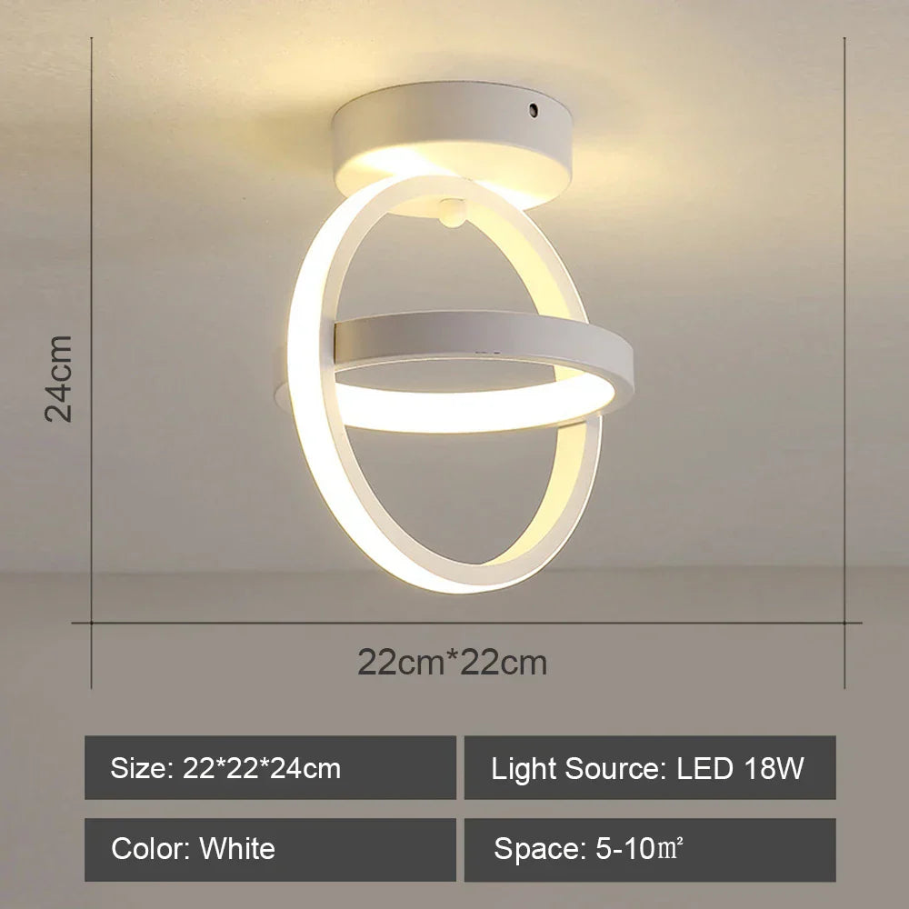 Decorbites™ LED-Deckenleuchte für modernes Wohnzimmer- und Schlafzimmerbeleuchtung