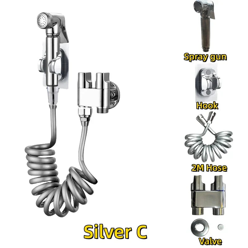 Chrome Hygienic Bidet Sprayer