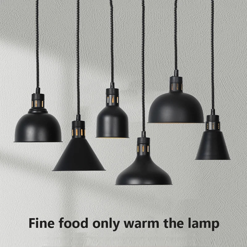 Decorbites™ 275W elektrische Lebensmittel-Wärmehaltelampe für Küche Restaurant Buffet