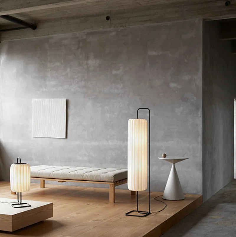 Decorbites™ Japanischer Stil LED-Stehlampe für Wohnzimmer, Schlafzimmer, Teehäuser