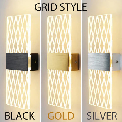Decorbites™ Acryl-Touch-Sensor-LED-Wandleuchte, moderne Wandlampen, 6W Innenbeleuchtung für die Hausdekoration