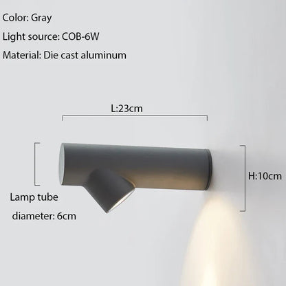 Decorbites™ LED Wandlampe: Aluminium Kreative Innen- und Außenleuchte für Wohnzimmer Badezimmer