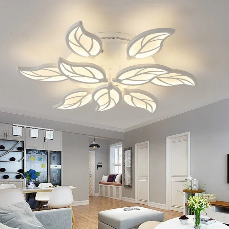 Decorbites™ Blatt-LED-Deckenleuchte für Arbeitszimmer, Schlafzimmer, Wohnzimmer, Hotelbeleuchtung