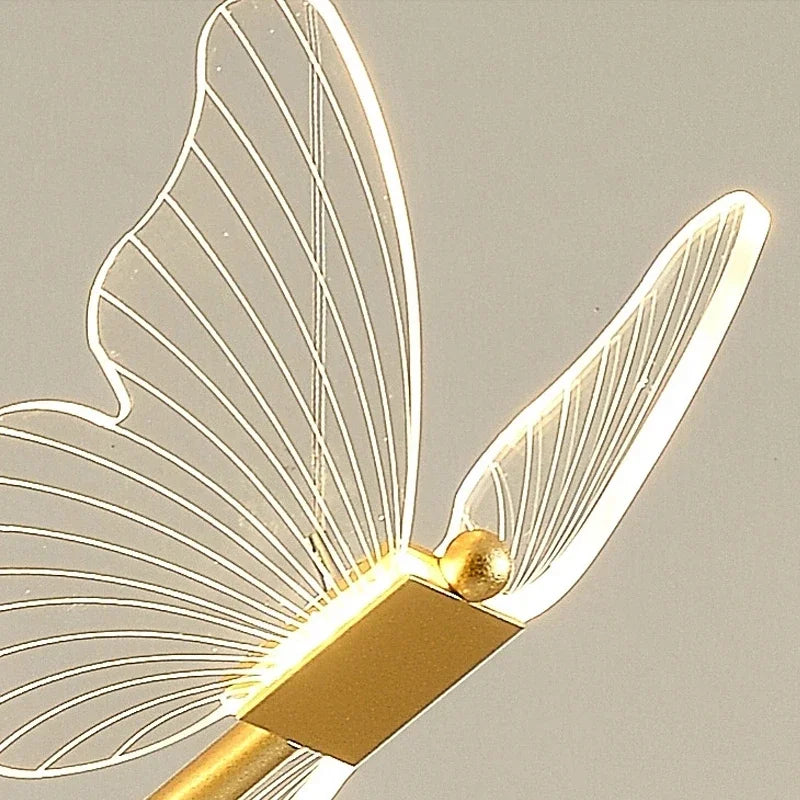 Decorbites™ LED-Kronleuchter: Modernes Schmetterlingsdesign, Acryl, Ausstellungshalle, Treppenhaus, Schlafzimmer-Nachtlampe Beleuchtungseinrichtungen